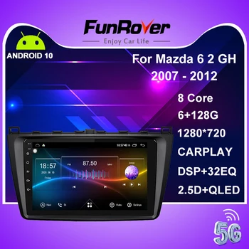 Funrover 128G DSP Android10.0 2 Din Auto Radijo 