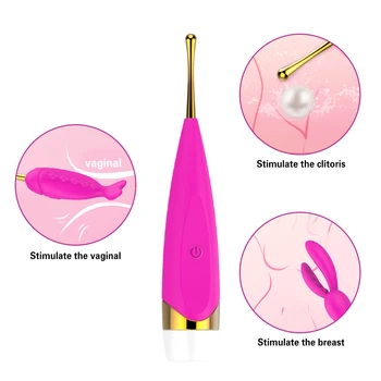 G-Spot Klitorio Vibratorius, Sekso žaisliukai Suaugusiems Moterų Makšties Clit Spenelių Analinis Stimuliatorius Body Massager Lazdele Moterų Masturbator