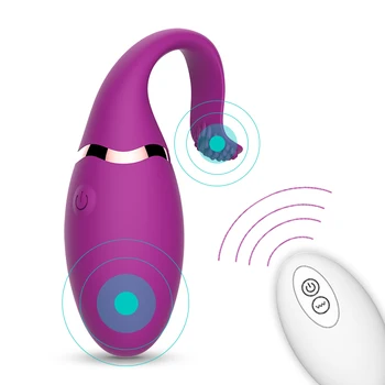 G-spot Vibruojantis Kiaušinis 10 Dažnį Moterų Massager Vibrator USB Įkrovimo Clit Stimuliacija Suaugusiųjų Flirtuoti Sekso Žaislai Moterims