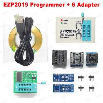 Gamyklos Kainą! Naujausia Versija EZP2019 Didelės spartos USB, SPI Programuotojas Support24 25 93 EEPROM 25 Flash BIOS Chip+5 Lizdas