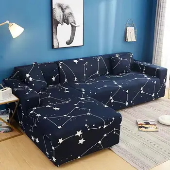 Geometrinis Sofa Cover Elastinga už Augintinius už Kambarį Kėdžių Užvalkalai Ruožas Kampe Sofa Sofos Padengti Vieną Meilė Sėdynės