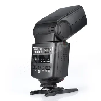 Godox Thinklite Fotoaparato Blykstė TT520II su Build-in 433MHz Belaidžio Signalo Canon Nikon 
