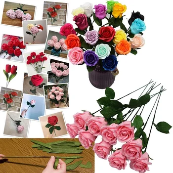 Gėlių Išdėstymas Įrankių Rinkinio Gėlių Juosta Kamieninių Vielos ir Gėlių Vielos Pjovimo Puokštė Kamieninių Wrap Floristas Vestuvių