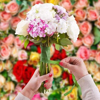 Gėlių Išdėstymas Įrankių Rinkinio Gėlių Juosta Kamieninių Vielos ir Gėlių Vielos Pjovimo Puokštė Kamieninių Wrap Floristas Vestuvių