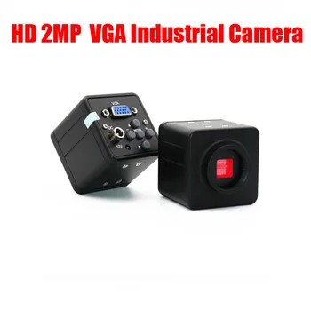 HD 2 mln. taškų VGA pramonės kamera CCD elektroninio mikroskopo vaizdo kamera su optinio okuliaro