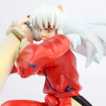 Inuyasha Sesshoumaru Inuyasha Yasha Pav PVC Kolekcijos Lėlės Anime Veiksmų Skaičiai Modelio Žaislai 18/23cm