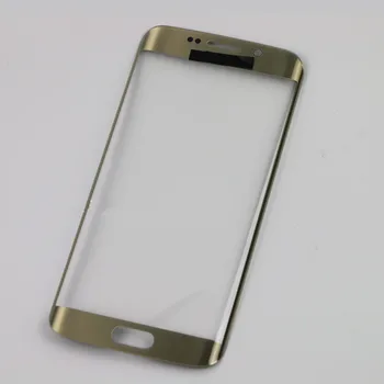 Išorinis Ekranas Samsung Galaxy S6 Krašto Plius G928 Priekiniai Touch Panel LCD Ekranas Iš Stiklinį Dangtelį Objektyvo Telefonu Remontas, Pakeisti Dalys