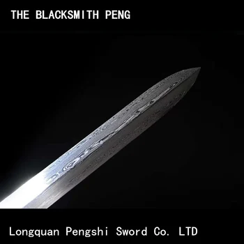 Išskirtinį Kinijos kardas/Ebony plieno cukranendrių kardas su užrakinimo/vyras Ramentas kardai/Medinis/Ninja Samurajus kardas/Japonijos katana
