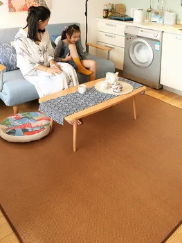 Japoniško stiliaus kilimėlis kilimų gyvenimo kambario, miegamasis, balkonas tatamio mat vasarą rotango kilimėlis nuskaitymo mat namuose