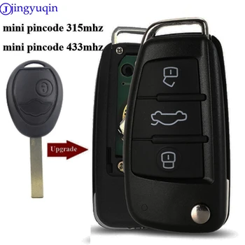Jingyuqin Nuotolinio Automobilio Raktas Kontrolės Bmw, Mini Cooper, R50, R53 mini pincode 315/433MHZ Pakeitimo