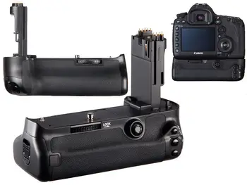 JINTU Vertikalus Užrakto Tešlą Grip +2vnt LP-E6 Baterijas w/AA turėtojas Fr Canon 5D3 5DIII 5D Mark III 3 5DS 5DSR Kamera kaip BG-E11