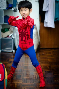 Juoda Nuodai Vaikams Suaugusiųjų Superhero Super Hero Zentai Helovinas Kostiumas Su Kauke