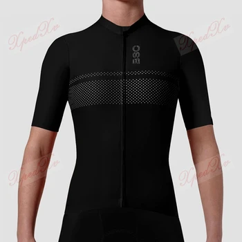 Juodos avys BSC dviračių Džersis 2020 EITI dviračiu dėvėti Vasarą trumpomis rankovėmis dviračių viršūnes Kelių dviratį marškinėliai