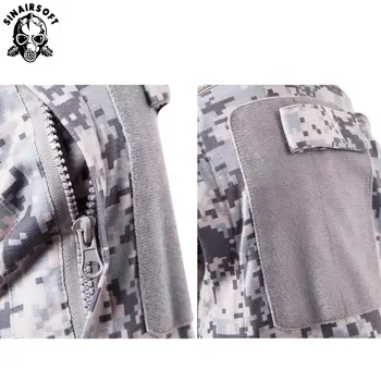 Karinės Mens Kamufliažas Taktinis Marškinėliai ilgomis Rankovėmis Prekės Medvilnės Kvėpuojantis Kovoti marškinėliai Vyrams Mokymo Marškinėliai M-3XL