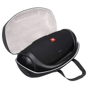 KARŠTA-Už JBL Boombox Portable Bluetooth atsparus Vandeniui Garsiakalbis Atveju Sunku Atlikti Maišelis apsauginėje dėžėje (Juoda)