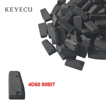 Keyecu 4D60 80BIT 80 Bitų Anglies Auto Automobilis Atsakiklis Pagrindinių Lustą ID60 80Bit 4D Tuščią Lustas