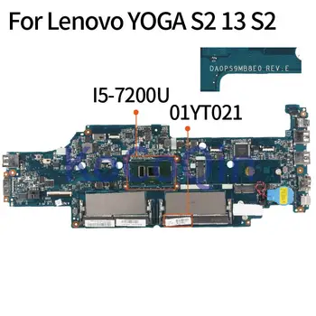 KoCoQin Nešiojamojo kompiuterio motininė plokštė Lenovo JOGOS S2 13 S2 Core SR2ZU I5-7200U Mainboard DA0PS9MB8E0 01YT021 01HW974 DDR4