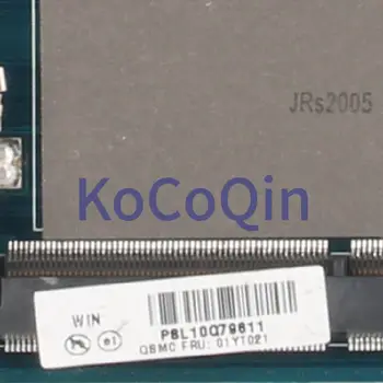 KoCoQin Nešiojamojo kompiuterio motininė plokštė Lenovo JOGOS S2 13 S2 Core SR2ZU I5-7200U Mainboard DA0PS9MB8E0 01YT021 01HW974 DDR4