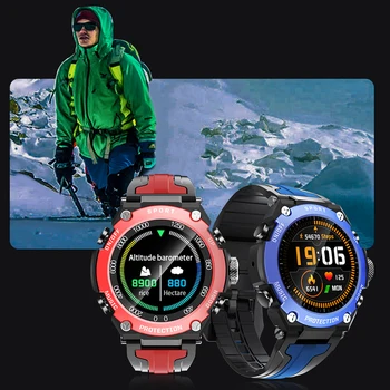 Lauko Sporto Smart Laikrodžiai Kompasą, Aukščio Slėgio Barometras IP68 Vandeniui Plaukimo, Nardymo Smartwatch Širdies ritmo Monitorius