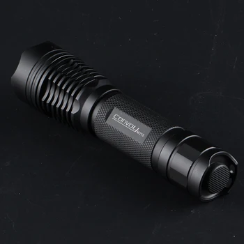 LED Nešiojamas Žibintuvėlis Vilkstinė M21B su Luminus SST40 EDC Žibintų 21700/18650 Fakelas Stovykla Lanterna Taktinis Galinga Blykstė