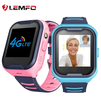 LEMFO G4H 4G Vaikai Smart Žiūrėti GPS Wifi Ip67 atsparus Vandeniui 650Mah Didelis Baterijos 1,4 Colio Ekranas, Kamera fotografavimas Vaizdo Smartwatch Vaikai