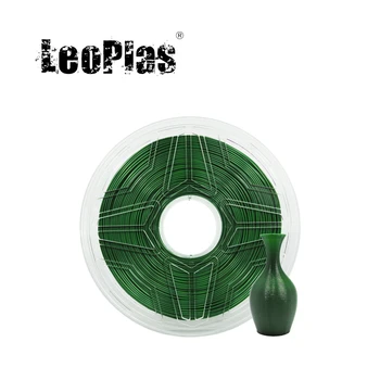 LeoPlas 1kg 1.75 mm Lankstus, Minkštas Jade Smaragdas Žalia TPU Gijų 3D Spausdintuvo Reikmenys Spausdinimo Reikmenys Gumos Medžiaga