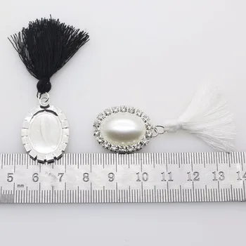 Mados 10vnt 20*57mm ovalo formos perlų pakabukas 