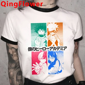 Mano Herojus akademinės bendruomenės Himiko Toga Anime Marškinėliai Vyrams Mados Japonų Anime T-shirt Boku No Herojus akademinės bendruomenės Marškinėlius Hip-Hop Top Tees Vyras