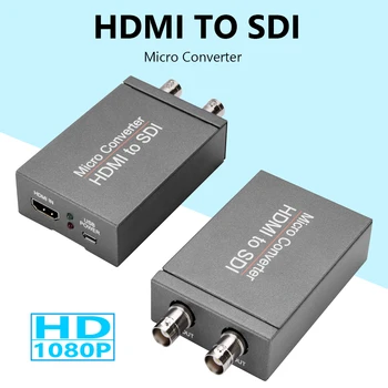 Micro Konverteris 1080P 3G HD SDI Adapteris, skirtas vaizdo Kamera HDTV Monitorius, DVD