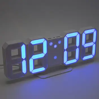 Modernus Dizainas, Didelio formato Skaitmeninis LED Sieninis Laikrodis Žiūrėti Unikalių Senovinių Namų Puošybai Laikmatis Žiūrėti žadintuvai