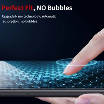 MOFi Už Xiaomi 10 Pastaba Lite High Definition Grūdintas Stiklas Mi Note10Lite Screen Protector, Filmas Pilnas Draudimas Anti-Pirštų Atspaudų