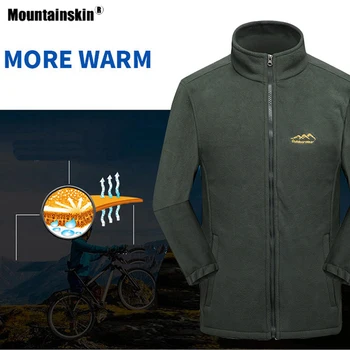 Mountainskin Žiemos Vyrų-Moterų 2 Vnt Pėsčiųjų Storas Striukes, Lauko Kempingas Kvėpuojantis Švarkelis, Laipiojimo Kelionėse Paltai VA821
