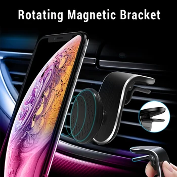 Naujas Atvykimo Magnetinio Automobilinis Telefono Laikiklis, Telefono Automobilių Oro Angos Mount Įrašą Magnetas Mobiliojo Telefono Laikiklis Parama iPhone Samsung