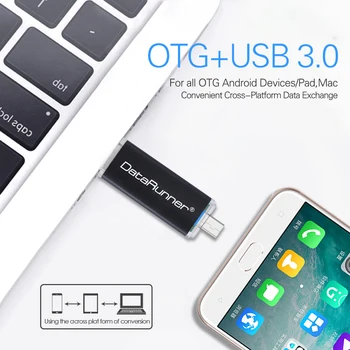 Naujas DataRunner USB 3.0 OTG USB 