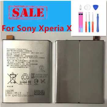 Naujas LIP1624ERPC 2700mAh Baterija Sony Xperia X Veiklos XP F8132 F8131 Baterijas+nemokamas įrankiai