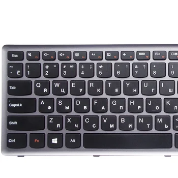 Naujas rusijos RU Klaviatūra LENOVO Z710 U510 Nešiojamojo kompiuterio Klaviatūra su karkasu