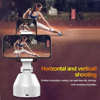 Naujas Smart 360° Selfie Fotografavimo Gimbal Veido Objekto Stebėjimas Selfie Stick Apai Genie Išmaniųjų Telefonų Turėtojas, Foto Vedio Vlog Gyventi