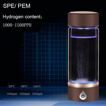 Naujas SPE/ PEM Vandenilio Turtingas Generatorius, Vandens Jonizatoriaus Butelis Atskirą H2 ir O2 Aukštos Gryno vandenilio PET butelis Naudoti