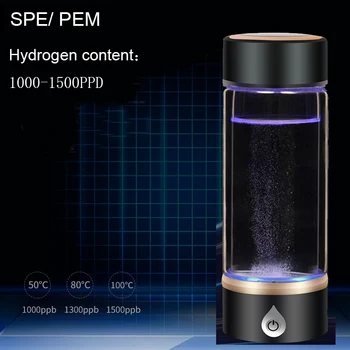 Naujas SPE/ PEM Vandenilio Turtingas Generatorius, Vandens Jonizatoriaus Butelis Atskirą H2 ir O2 Aukštos Gryno vandenilio PET butelis Naudoti