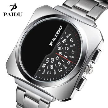 Naujausias Dizaino Paidu Žiūrėti Vyrų Mados Prabangus Elegantiškas Full Steel Žiūrėti Ponios Laikrodis Vyrų Laikrodis kvarcinis relojes aukštos kokybės