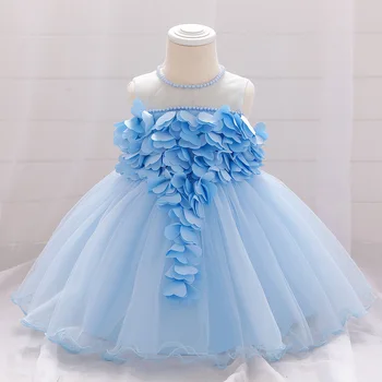 Naujųjų Metų Baby Girl Dress 0-24m 1 Metų Kūdikių Mergaitės Gimtadienio Suknelės kūdikiams Nėrinių Gimtadienio Suknelė šalis princesė suknelė