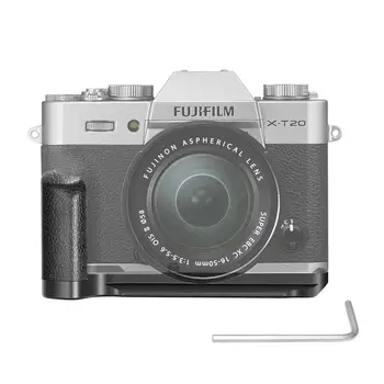 Neewer GB-XT20 QR Plokštė, Aliuminio Lydinio rankenos L Laikiklis Suderinami su Fujifilm X-T30 X-T20 X-T10 Fotoaparatas