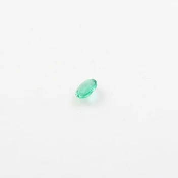 Nekilnojamojo 4mm * 5 mm, Ovalo formos Smaragdas Iškirpti Prarasti Brangakmenio Vestuvių Žiedas Gamtos Smaragdas Prarasti Akmens