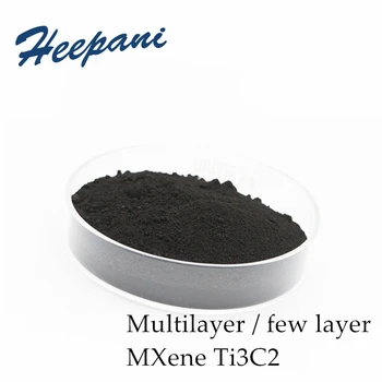 Nemokamas pristatymas MXene Daugiasluoksnės / kelių sluoksnis Ti3C2 milteliai, titano karbidas Max keraminės medžiagos su alias Ti3C2Tx / Ti3C2Tz MXene