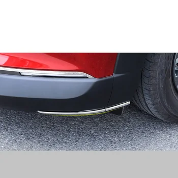Nerūdijančio Plieno Automobilio Priekinė/Užpakalinė Briauna Kampe Guard Apdailos Juostelės Mazda CX-30 CX30 2020 Automobilio Buferio Anti-colision Lipdukas
