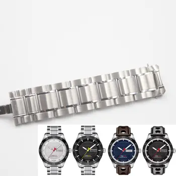 Nerūdijančio plieno dirželis T100417A T100430A žiūrėti apyrankę kietas apyrankę 20mm vyrų watchband už T100417
