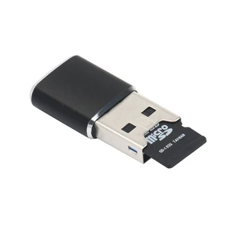 Nešiojamas Reikmenys, 128GB USB 3.0 Micro SDXC TF Kortelių Micro SD TF T-Flash Kortelių Skaitytuvo Adapteris SDXC/SDHC/SD Smart Card Skaitytuvas