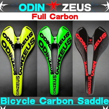 Odinzeus naujausias kelių/kalnų anglies pluošto dviračio balno anglies balno sėdynės pagalvėlės ultralight MTB Kelių Kartų Dviračio Priekinės Sėdynės