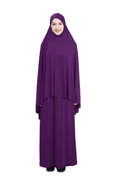 Oficialus Musulmonų Maldos Drabužių Rinkiniai Moterims Suknelė, Hijab Islamo Drabužių Dubajus Turkija Namaz Ilgai Malda Musulman Jurken Abaja Kimono