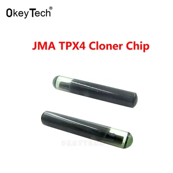 OkeyTech 1 vnt Originalus Automobilio Raktas Chip už BVI TPX4 Cloner Atsakiklis Chip Stiklo TPX4 už BVI Pakeisti TPX3 Atrakinta Kopijuoti Lustas